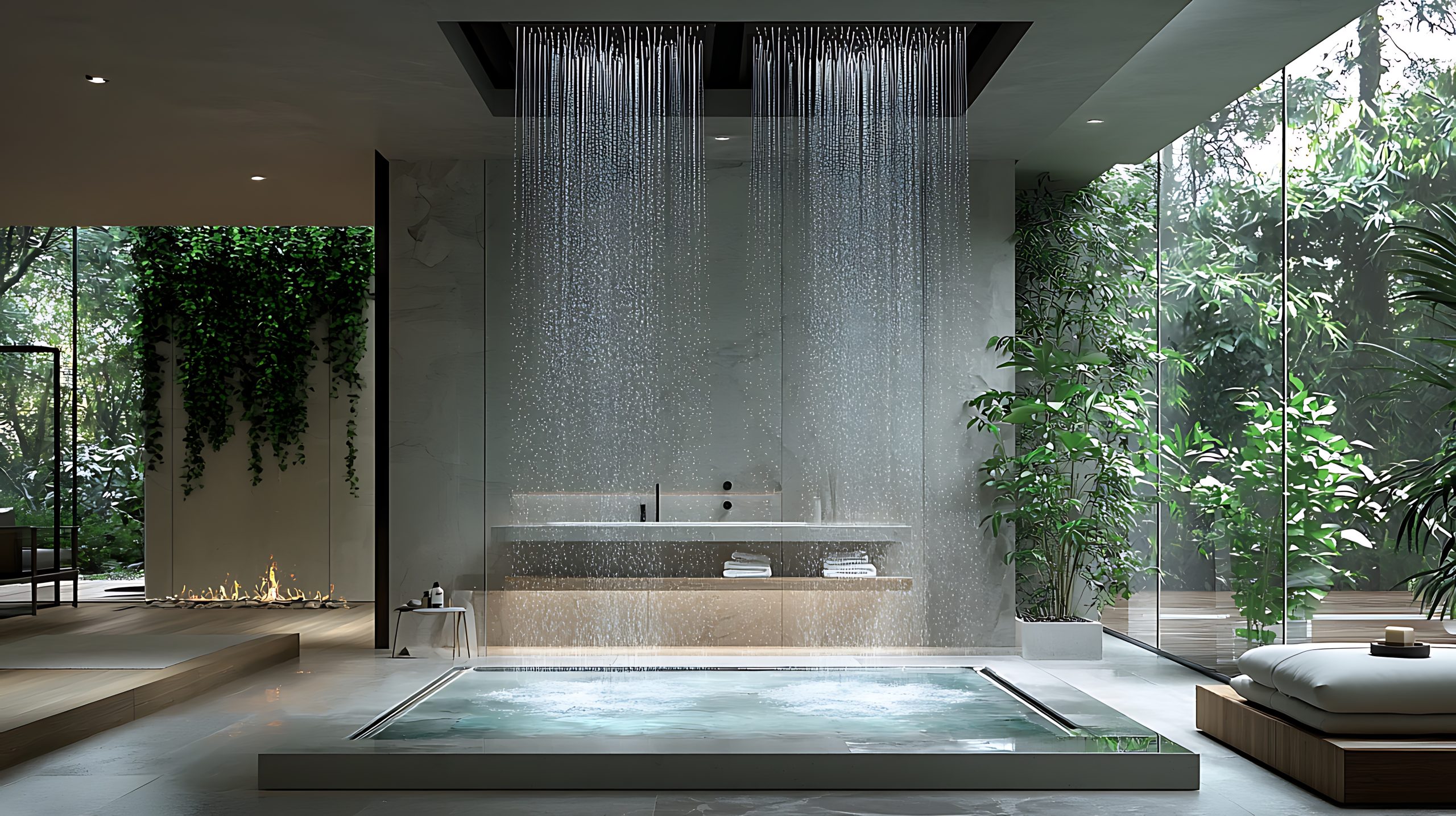 Steam shower luxury bathroom ideas